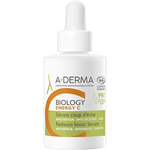 A-Derma Biology Energy C Radiance Boost Serum Ορός Προσώπου Ενίσχυσης Λάμψης 30ml 
